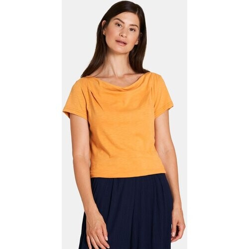 Tranquillo Jersey T-shirt Dames Oranje Tweedehands