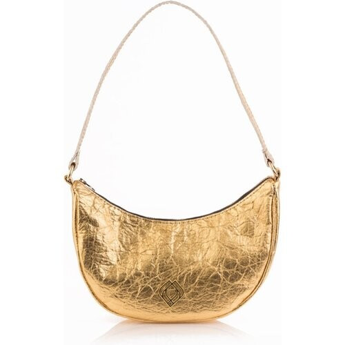 Trashious dames vegan Moonbag Ananasleer Goud Tweedehands