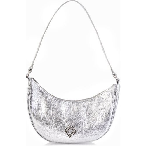 Trashious dames vegan Moonbag Ananasleer Zilver Tweedehands