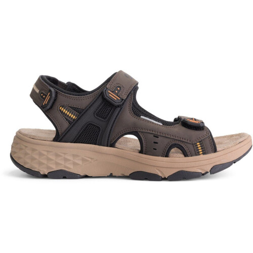Travelin'Brusdal - Heren outdoorsandalen - Lichtgewicht - Donkerbruin - Maat 43 Tweedehands