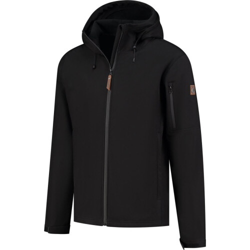 Travelin'Jack Sverre Men - Softshell Herenjas - Fleece voering - Zwart (2025)