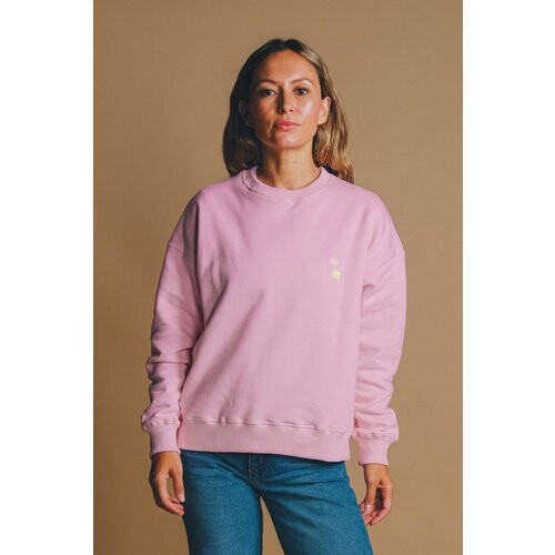 Trendsplant dames vegan Sweater Antonyo Marest X Trendsplant Essential Roze Tweedehands