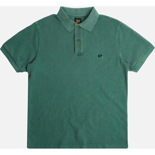 Trendsplant mannen vegan Poloshirt Eden Groen Tweedehands