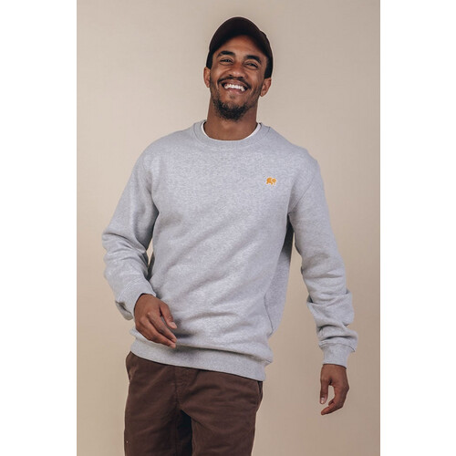 Trendsplant mannen vegan Trui Essential Grijs Heide Tweedehands