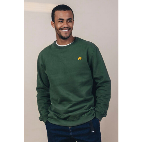 Trendsplant mannen vegan Trui Essential Pastures Groen Tweedehands