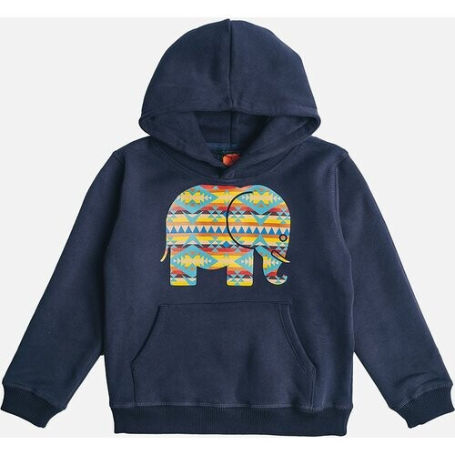 Trendsplant unisex vegan Hoodie Navajo Blauw Tweedehands