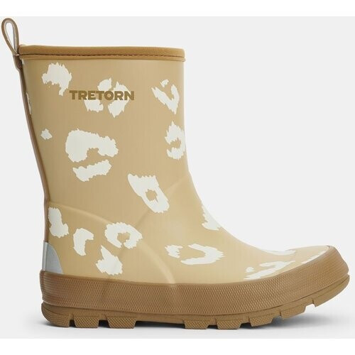 Tretorn Simris Regenlaars Beige/Animal Print Tweedehands