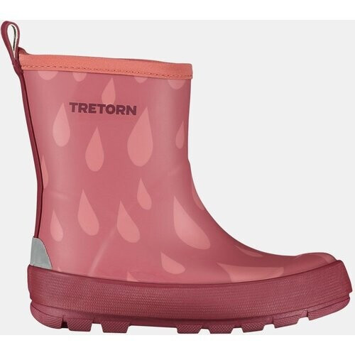 Tretorn Simris Regenlaars Donkerroze Tweedehands