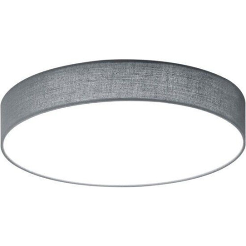 TRIO LUGANO - LED Plafondlamp - 42W - Dimbaar - Afstandsbediening - Grijs Tweedehands