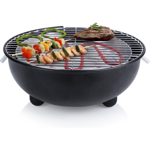 Tristar BQ-2880 - Elektrische Barbecue - Grilloppervlak 30 cm - Zwart