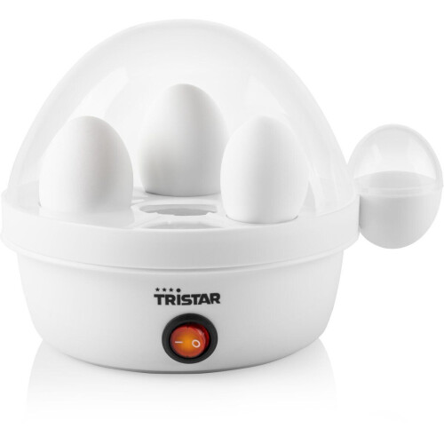 Tristar EK-3074 - Eierkoker Elektrisch - Voor 7 eieren incl. maatbeker en eierprikker - Wit Tweedehands