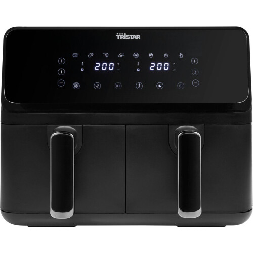 Tristar FR-9026 - Dubbele Airfryer XXL - 2x4L - 8 Bakprogramma's - PFAS-vrij
