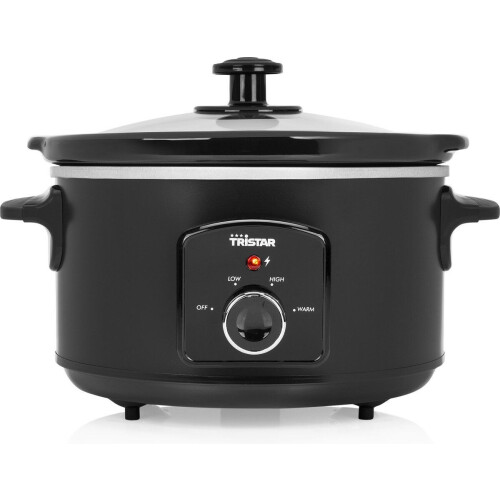 Tristar VS-3915 - Slowcooker 180W - 3,5 Liter - Warmhoudfunctie - Zwart Tweedehands