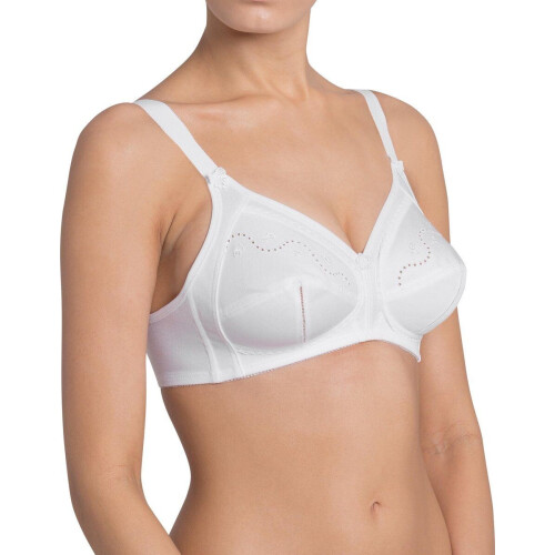 Triumph Doreen+Cotton 01 - Beha - Corrigerend katoen - Wit - Maat E95