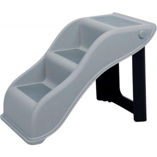 Trixie Dierentrap - Inklapbare Trap - Antislip - Lichtgrijs - 54L x 34B x 39H cm Tweedehands