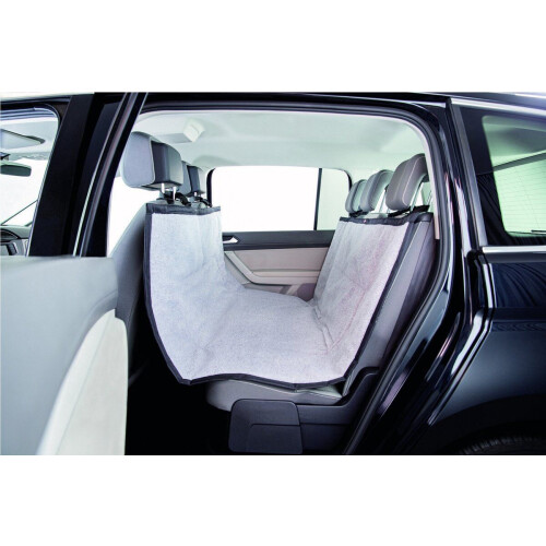 Trixie - Hondendeken Auto Achterbank 4-Seasons - Zwart/Grijs - 160X145 cm