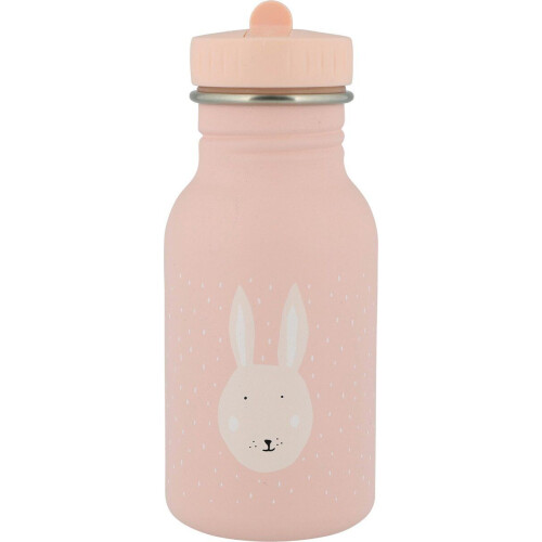 Trixie Mrs. Rabbit - RVS Drinkfles - Lekvrij - 350ml - Roze Tweedehands