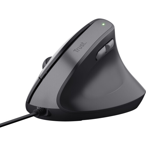 Trust Bayo II - Ergonomische Muis - 2400 DPI - Zwart