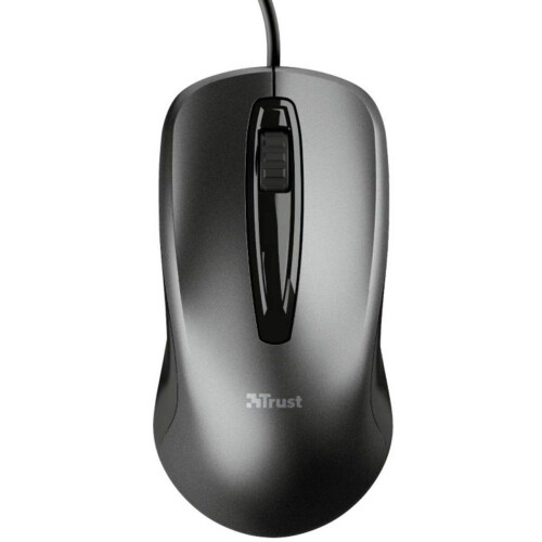Trust Carve - Bedrade Muis - Optische sensor 1200 DPI - Zwart Tweedehands