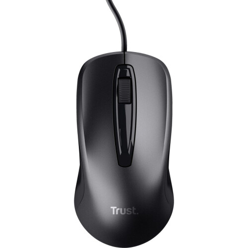 Trust Carve - Bedrade Muis - Optische sensor 1200 DPI - Zwart