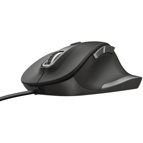 Trust Fyda - Ergonomische Draad Muis - 6 Knoppen - 5000dpi