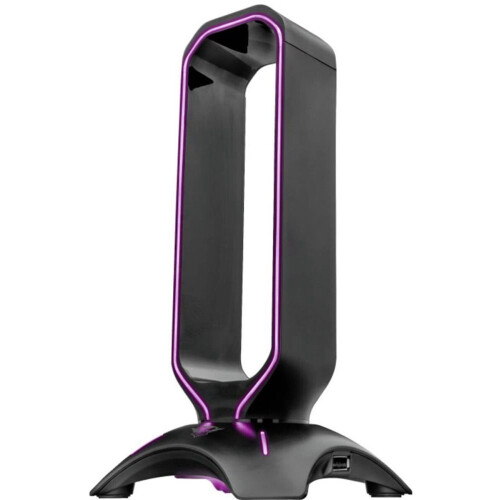 Trust GXT 265 Cintar - RGB Headsetstandaard - 2 USB-poorten - Zwart Tweedehands