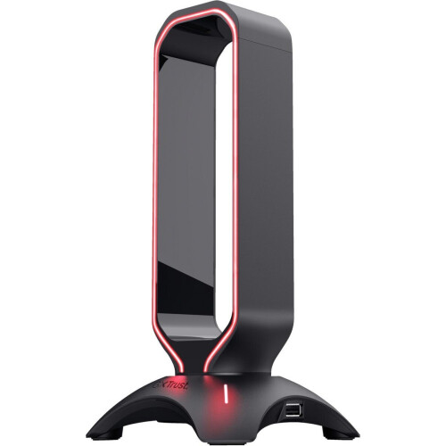 Trust GXT 265 Cintar - RGB Headsetstandaard - 2 USB-poorten - Zwart
