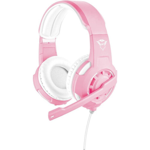 Trust GXT 310 - Gaming Headset - Multi platform - Roze/Wit Tweedehands