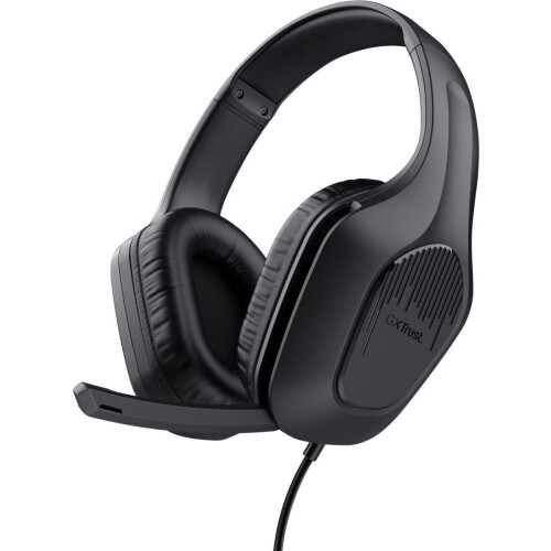 Trust GXT 415 Zirox - Bedrade Gaming Headset - 50mm drivers - Booster Black Tweedehands