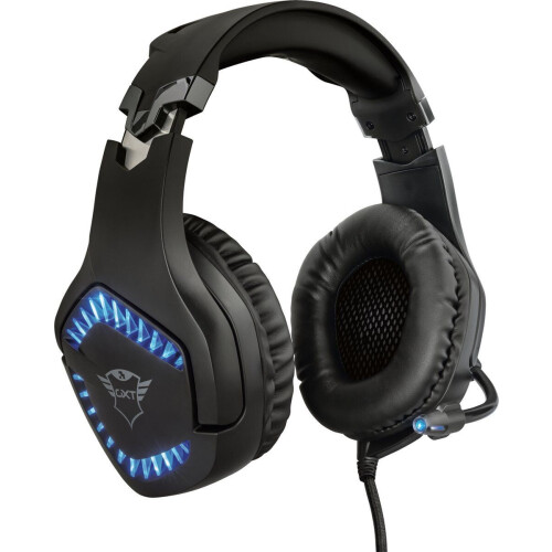 Trust GXT 460 Varzz - Gaming Headset - 50mm luidsprekers - Verlichting - Zwart Tweedehands