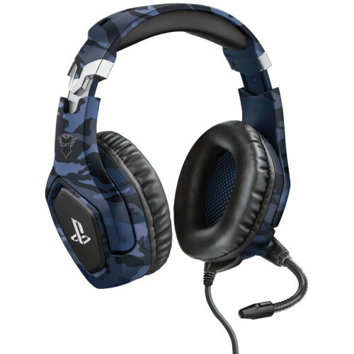 Trust GXT 488-B Forze - Gaming Headset - 50 mm luidsprekers - Camo Blauw Tweedehands