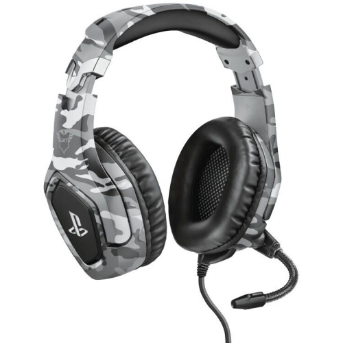 Trust GXT 488-G Forze - Bedrade Gaming Headset - 50 mm luidsprekers - Camo Grijs Tweedehands