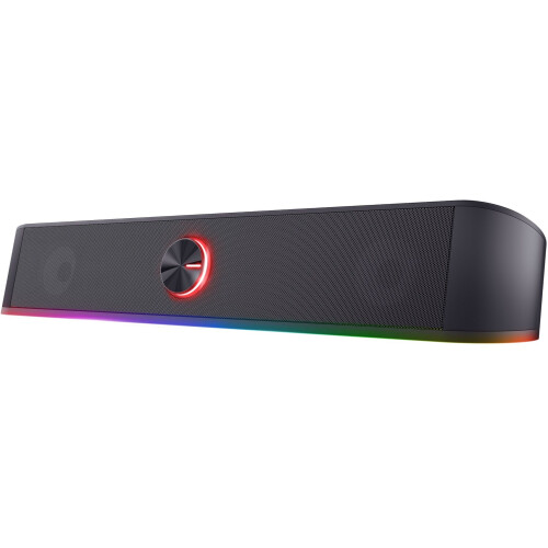 Trust GXT 619 Thorne - Stereo Soundbar - RGB-verlichting 12W - zwart Tweedehands