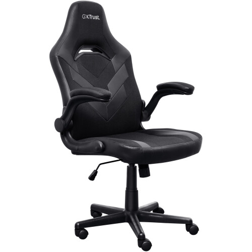 Trust GXT 703 RIYE - Gaming chair - Comfortabele instelbare hoogte en 3D-armsteunen - Zwart Tweedehands