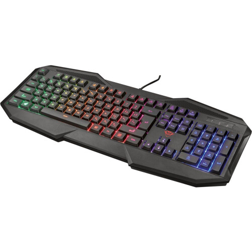 Trust GXT 830-RW Avonn - Gaming Toetsenbord - Rainbow Wave-verlichting - QWERTY ISO Tweedehands