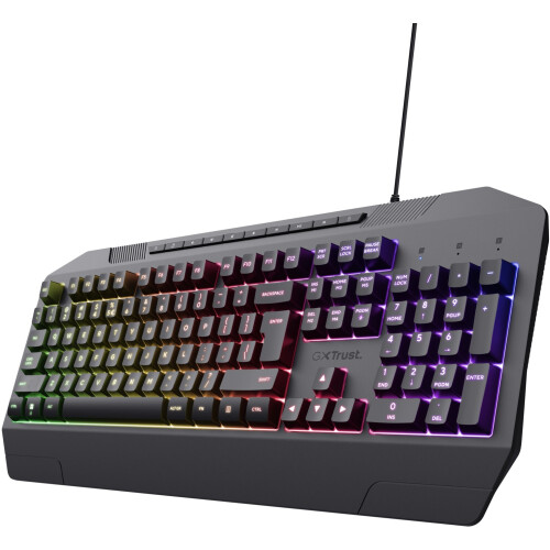 Trust GXT 836 Evocx - Toetsenbord - RGB-verlichting - Qwerty UK Tweedehands