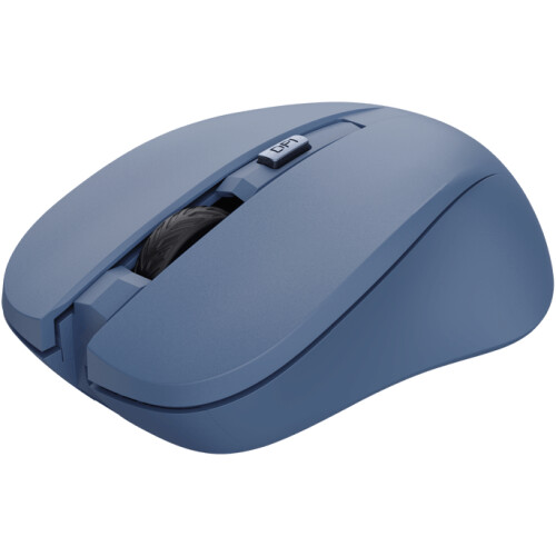 Trust Mydo - Draadloze muis - Stille knoppen - Lichtblauw