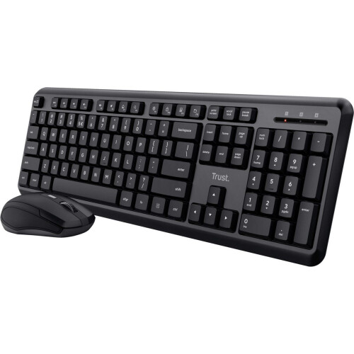 Trust Ody - Draadloze Toetsenbord en Muis Set - Stille Toetsen - Qwerty UK Tweedehands