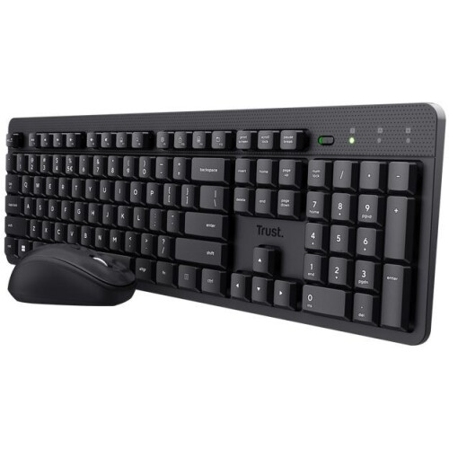 Trust Ody II - Draadloze Desktopset - Stil toetsenbord en muis - Qwerty