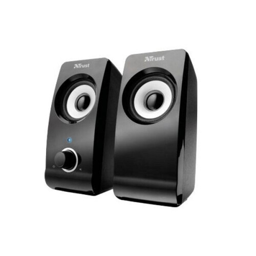 Trust Remo 2.0 - Speakerset 2.0 - 16W piekvermogen - Zwart Tweedehands