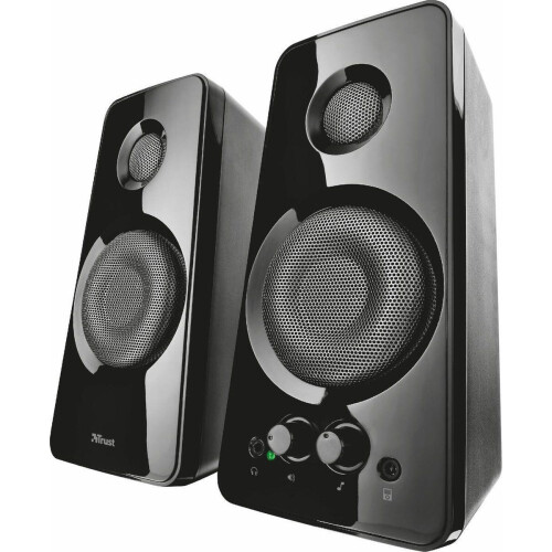 Trust Tytan 2.0 - PC Speakerset - Rijk geluid - Zwart Tweedehands