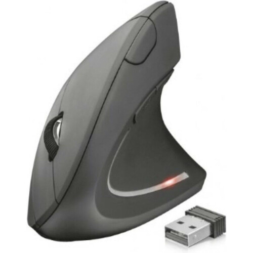 Trust Verto - Draadloze Ergonomische Muis - 1600 DPI - Zwart Tweedehands