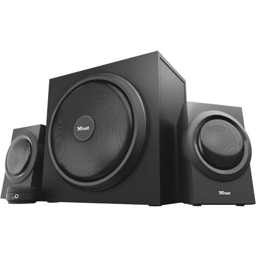 Trust Yuri - 2.1 PC Speakerset - 120W peak power - Zwart Tweedehands