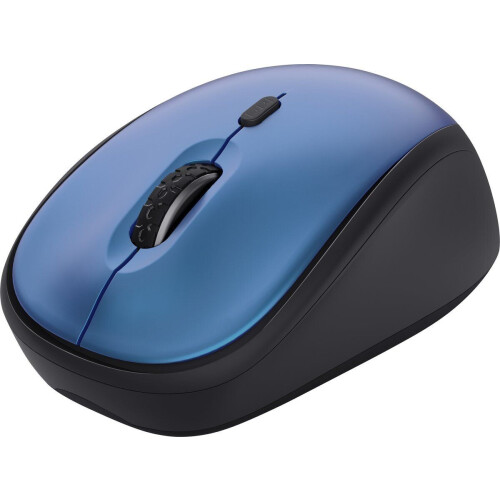 Trust Yvi+ - Draadloze Muis - Stille knoppen - Blauw Tweedehands
