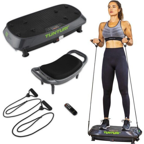 Tunturi Cardio Fit V20 - Trilplaat - 30 Snelheden - 3 Programma's - Incl. Afneembare Stoel