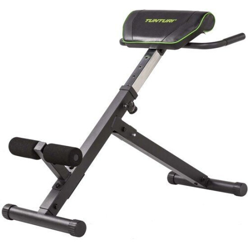 Tunturi CT40 - Fitnessbank - Rugtrainer - Hyperextensie bank - Compact en opklapbaar