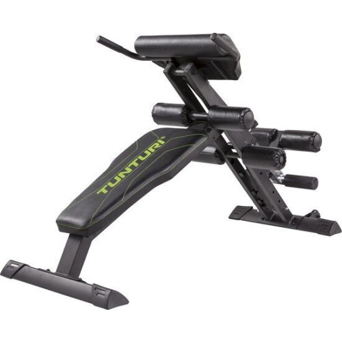Tunturi CT80 - Core Trainer - Opklapbaar - Buikspierbank - Rugtrainer - Staal