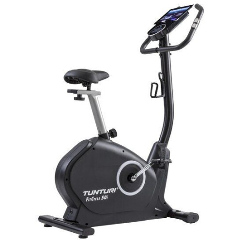 Tunturi FitCycle 50i - Hometrainer - 150kg Belastbaar - Bluetooth - 32 Weerstandsniveaus - 22 Programma's Tweedehands