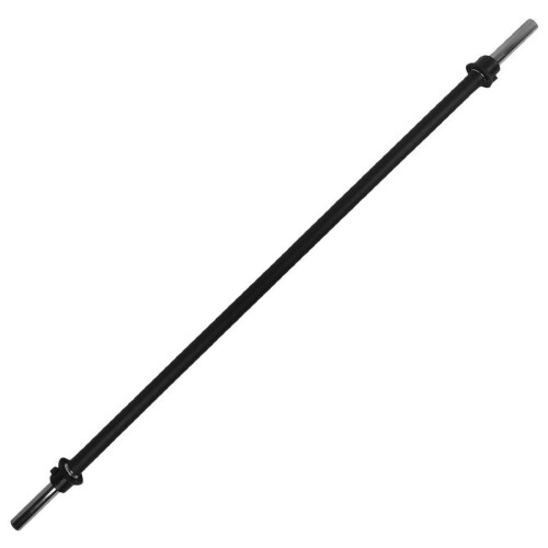 Tunturi Halterstang - Aerobic Pump Stang - 130 cm - 30 mm - Zwart - Incl. gratis fitness app Tweedehands