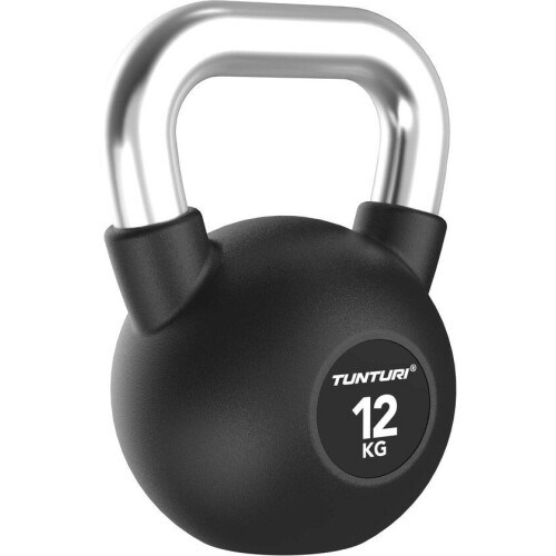 Tunturi Platinum Rubber Kettlebell - 12kg